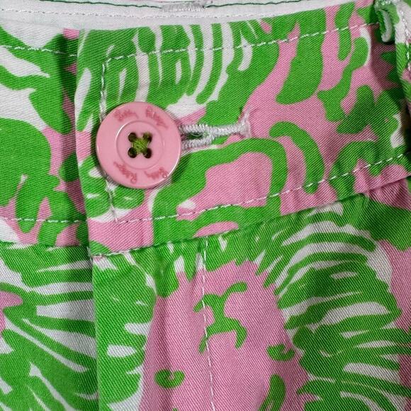 Lilly Pulitzer Callahan Sunny Side Lion Shorts Size‎ 4 - Picture 2 of 4